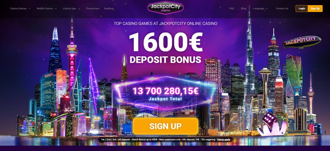 Jackpot City Casino Sreenshot 3