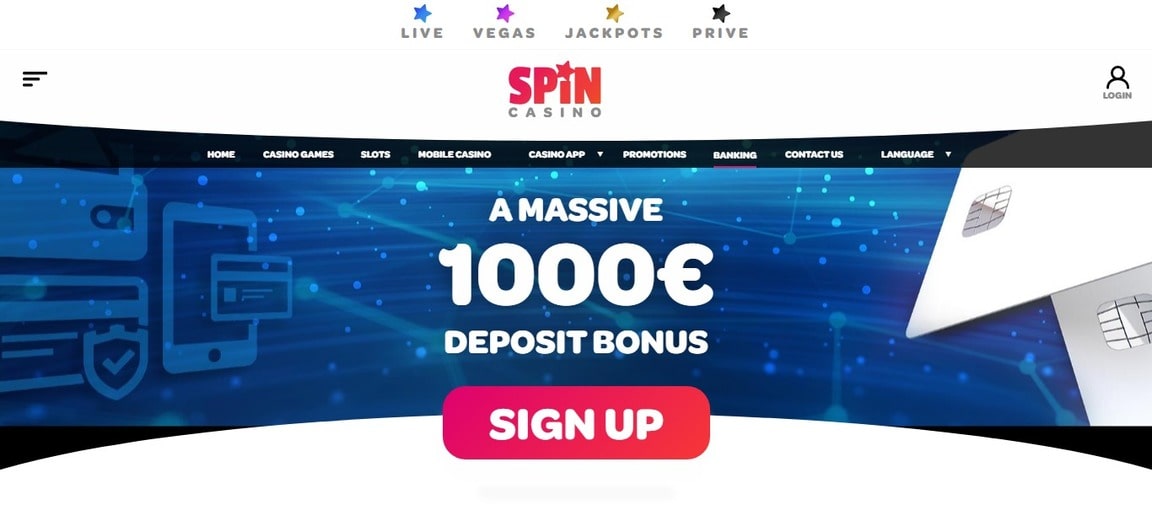 Spin Casino Screenshot 3