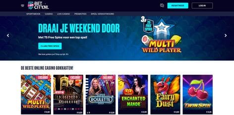 BetCity.nl casino screenshot 1