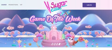 Sugar casino screenshot 1